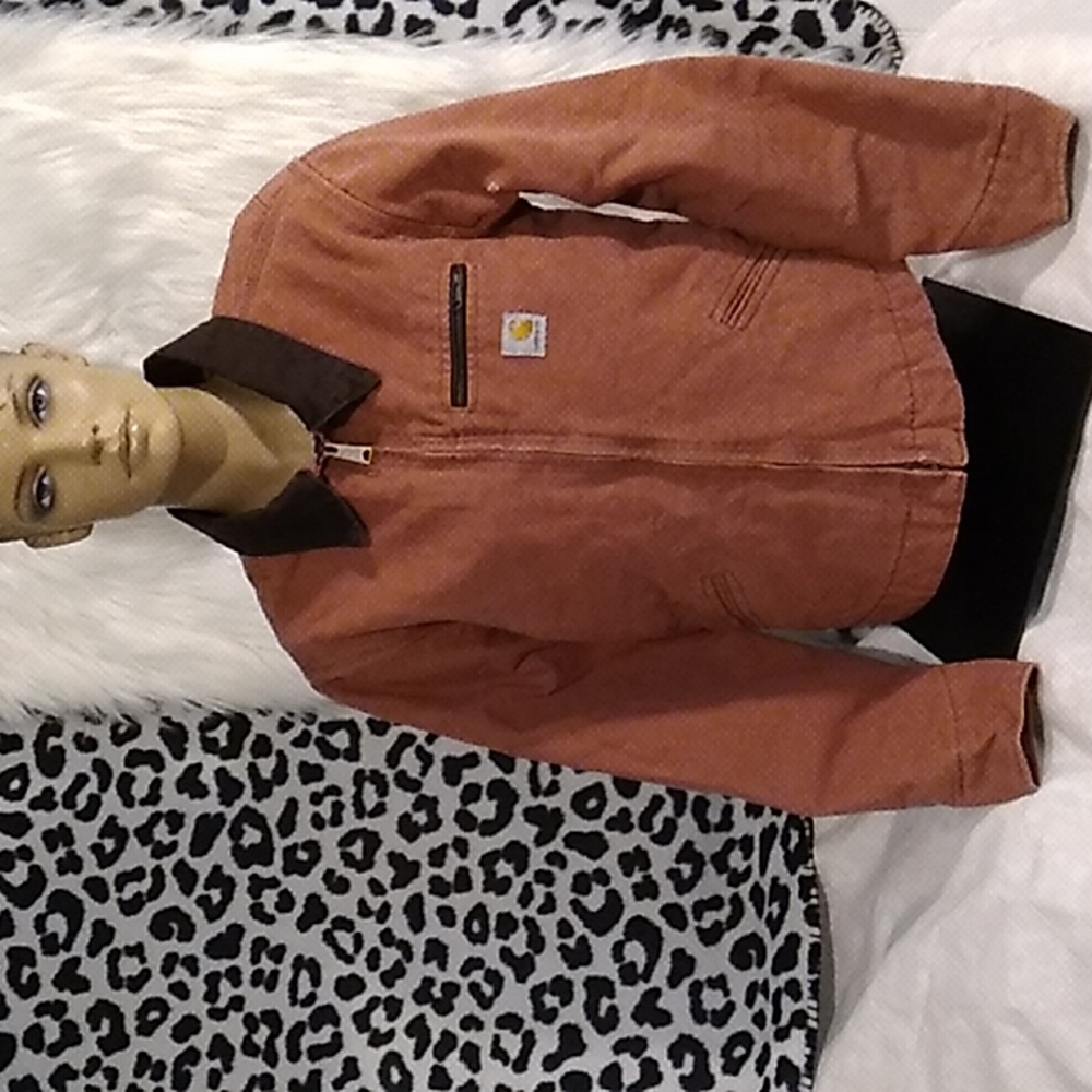 FLASH SALE! GUC Womens Carhartt Zip Up Coat. Medium Regular
